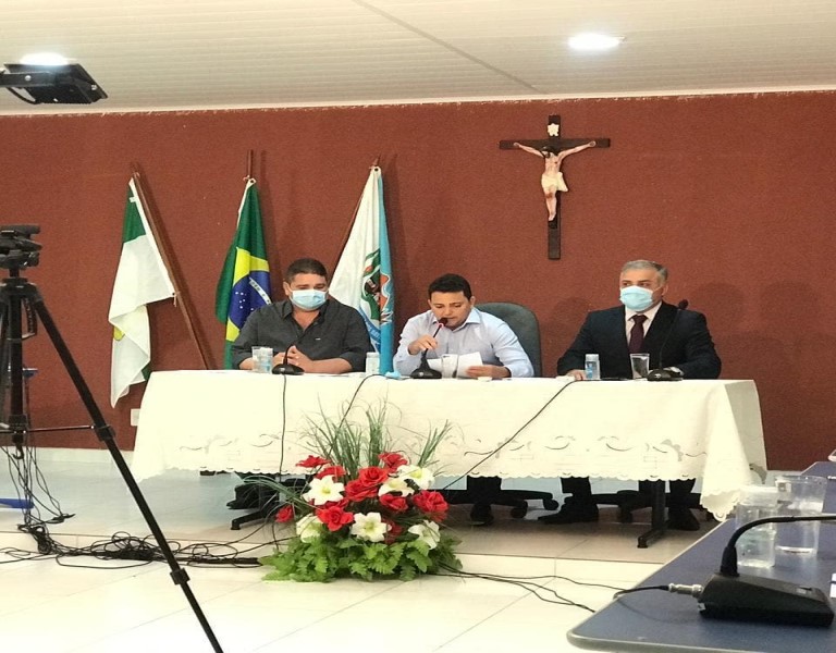 Prefeito Municipal (Ivanildo Filho), Vereador Presidente (Cícero Ângelo), Vice-Prefeito (Wellington Cruz) - 2021